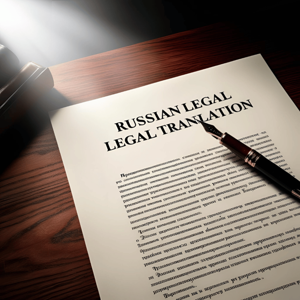 Russian legal translation