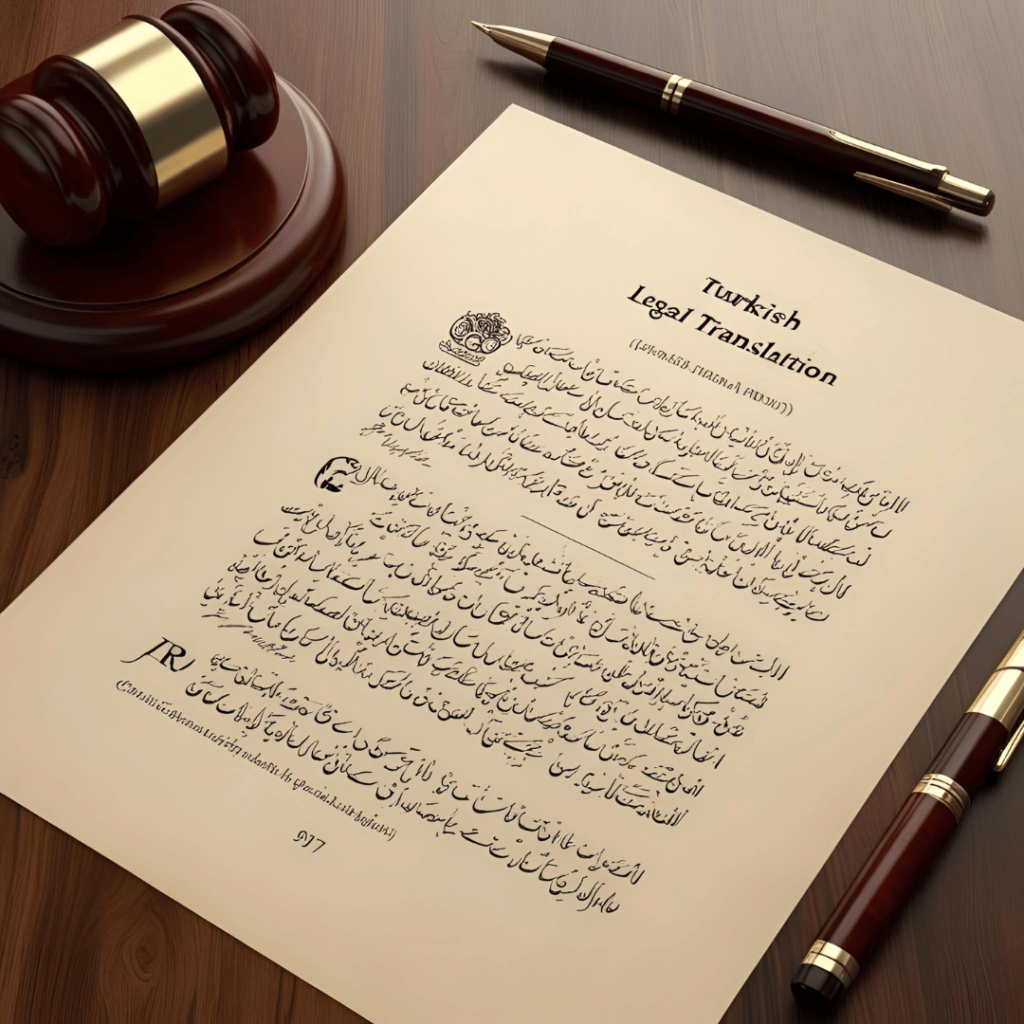 Turkish legal translation